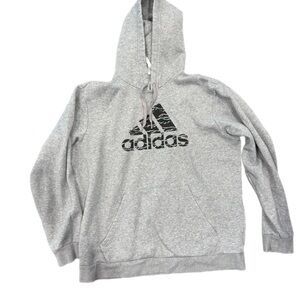Adidas Men's Gray Hoodie